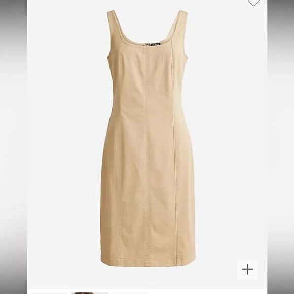 J. Crew Dresses & Skirts - J. Crew Fitted lightweight chino dress*